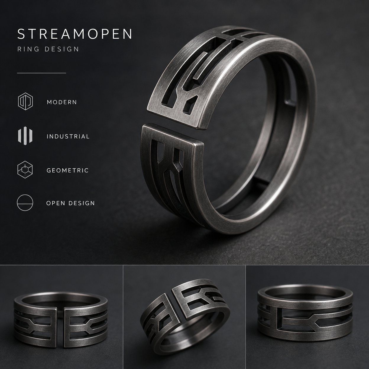 Streamopen ProWrite 450 Professional Signet Ring