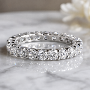 Streamopen EternityBand 360 Engagement Ring