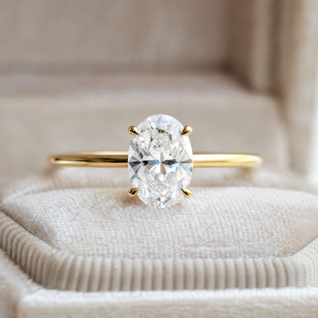 Streamopen OvalCentre 290 Engagement Ring