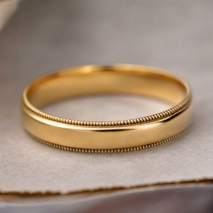 Streamopen ClassicMillgrain 240 Wedding Band